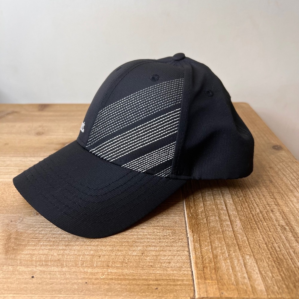 Jack Daniels Old No 7 Black Ripstop Baseball Cap Adjustable Hat White Logo‎